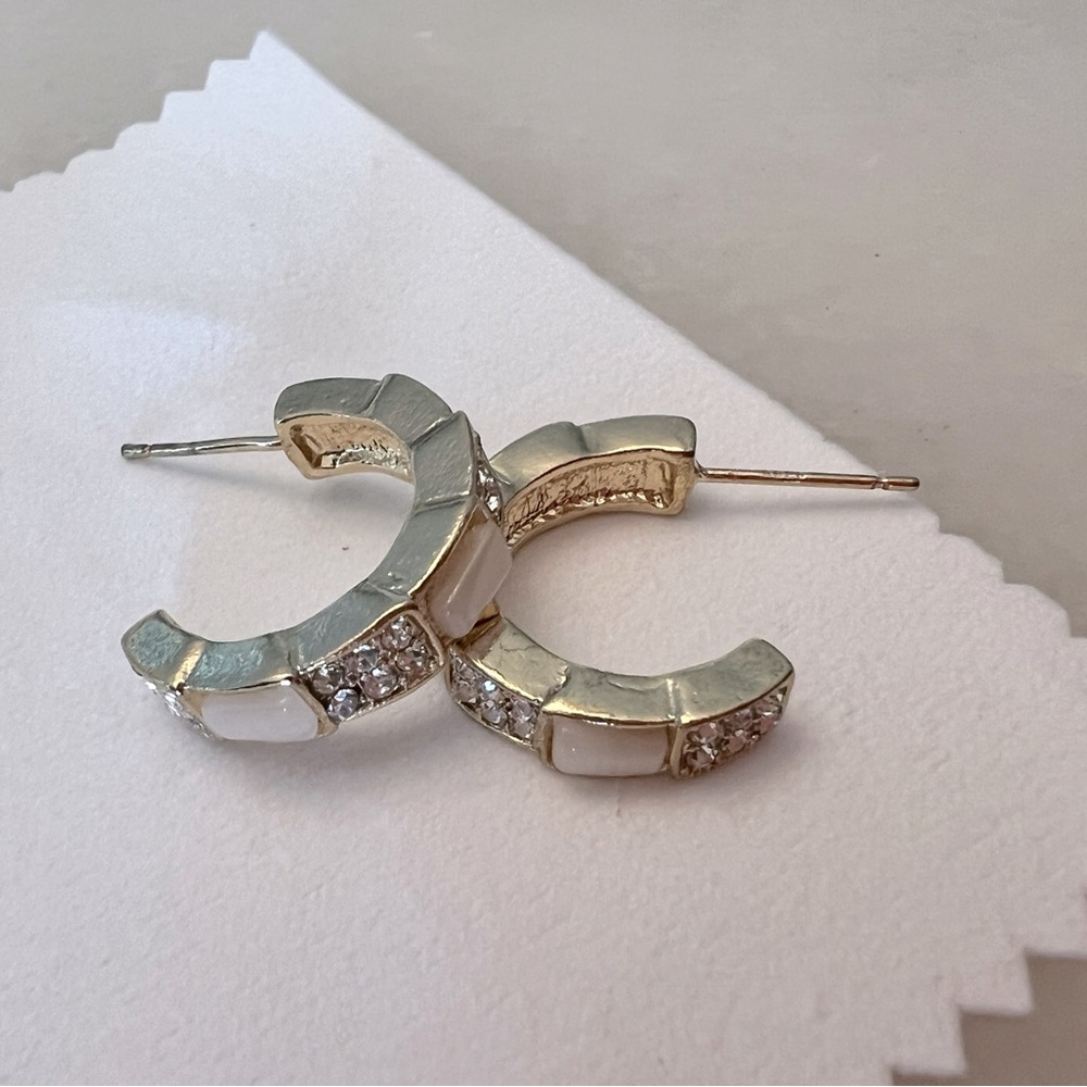 S925 silver post Fashion earrings